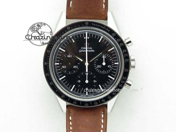 0217 Planet Ocean 39.5mm Black Ceramic Bezel SS VSF 1:1 Best Edition Black Dial on SS Bracelet A Stretchable 7890